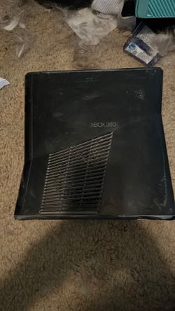 Xbox 360 E and a black Xbox 360
