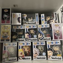 demon slayer funko lot 