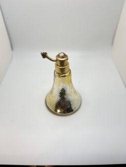 Vintage Devilbiss Gold Crackle Perfume Atomizer