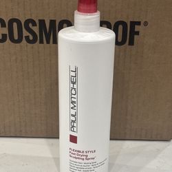 NEW - Paul Mitchell Flexible Style Fast Drying Sculpting Spray 16.9 fl. oz. (500 ml)