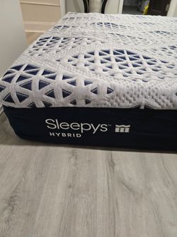 Brand new Sleepys hybrid firm queen mattress