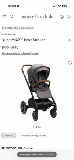 Nuna Mixx Next Stoller