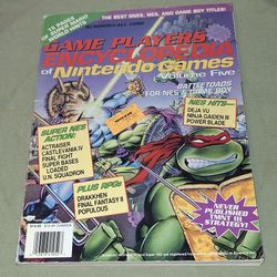 1992 Game Player's Encyclopedia Of Nintendo Games Volume 5
