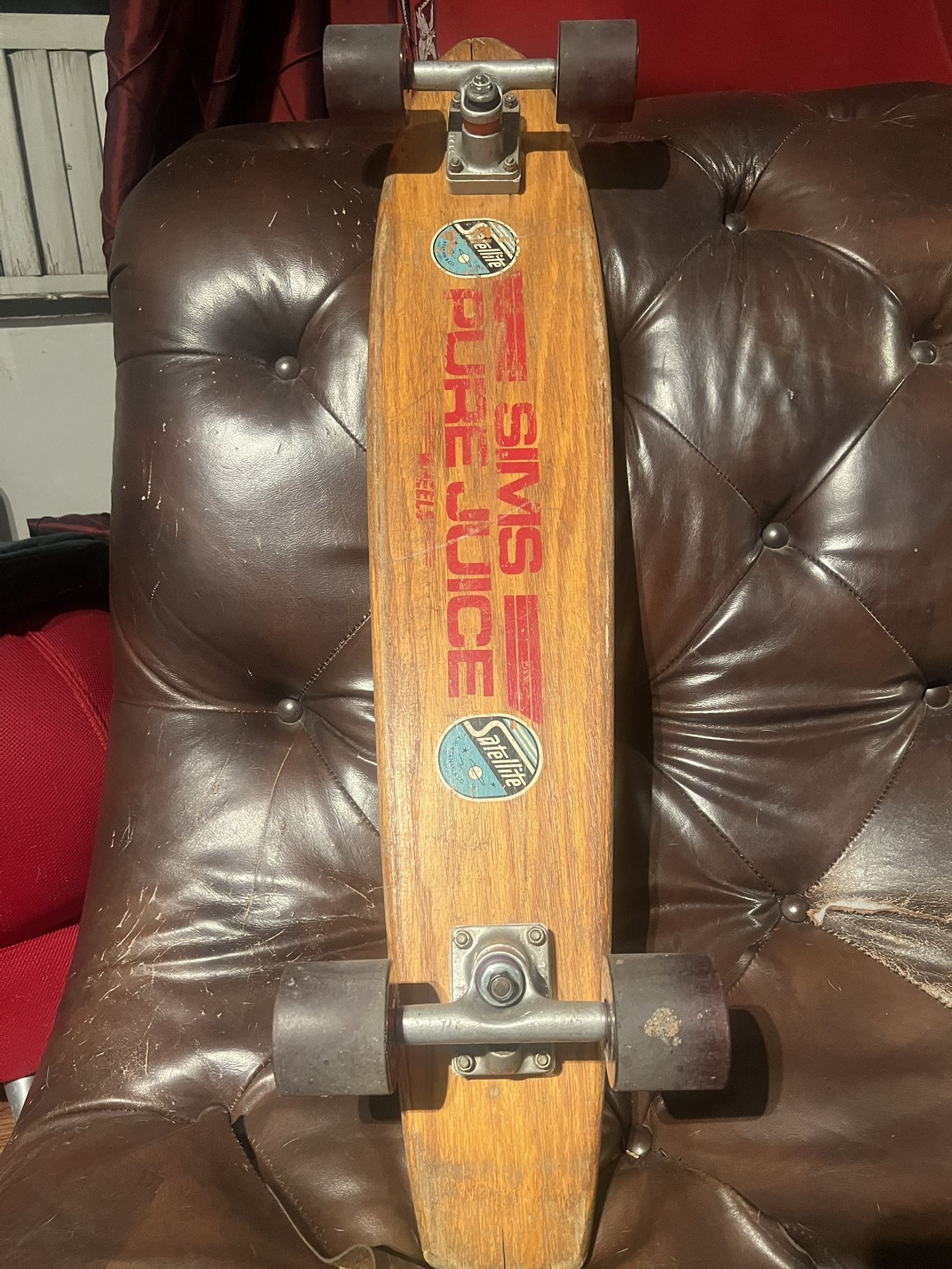 1977 Sims Pure Juice Skateboard