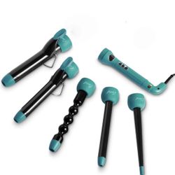 5in1 Curling Iron Wand Set