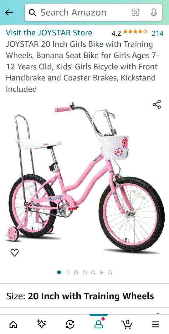 Girls Bike Brand New In A Box  Never Been Open 