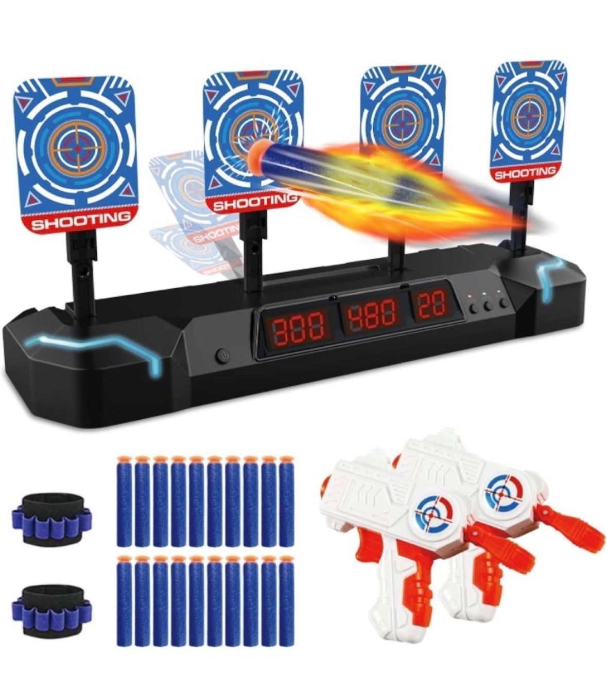 Electronic Shooting Target Digital Scoring Shooting Game