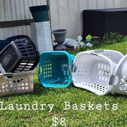 Laundry Baskets $8