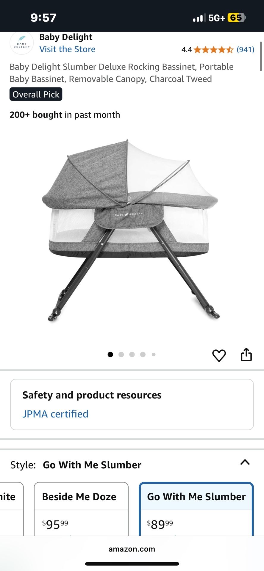 Bassinet - baby Delight 