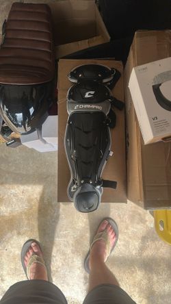 Champro CG186 Optimus Pro Leg Guard 13.5 - Black
