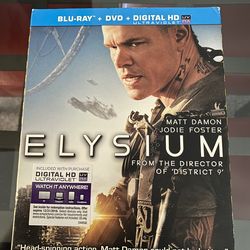Elysium blu ray
