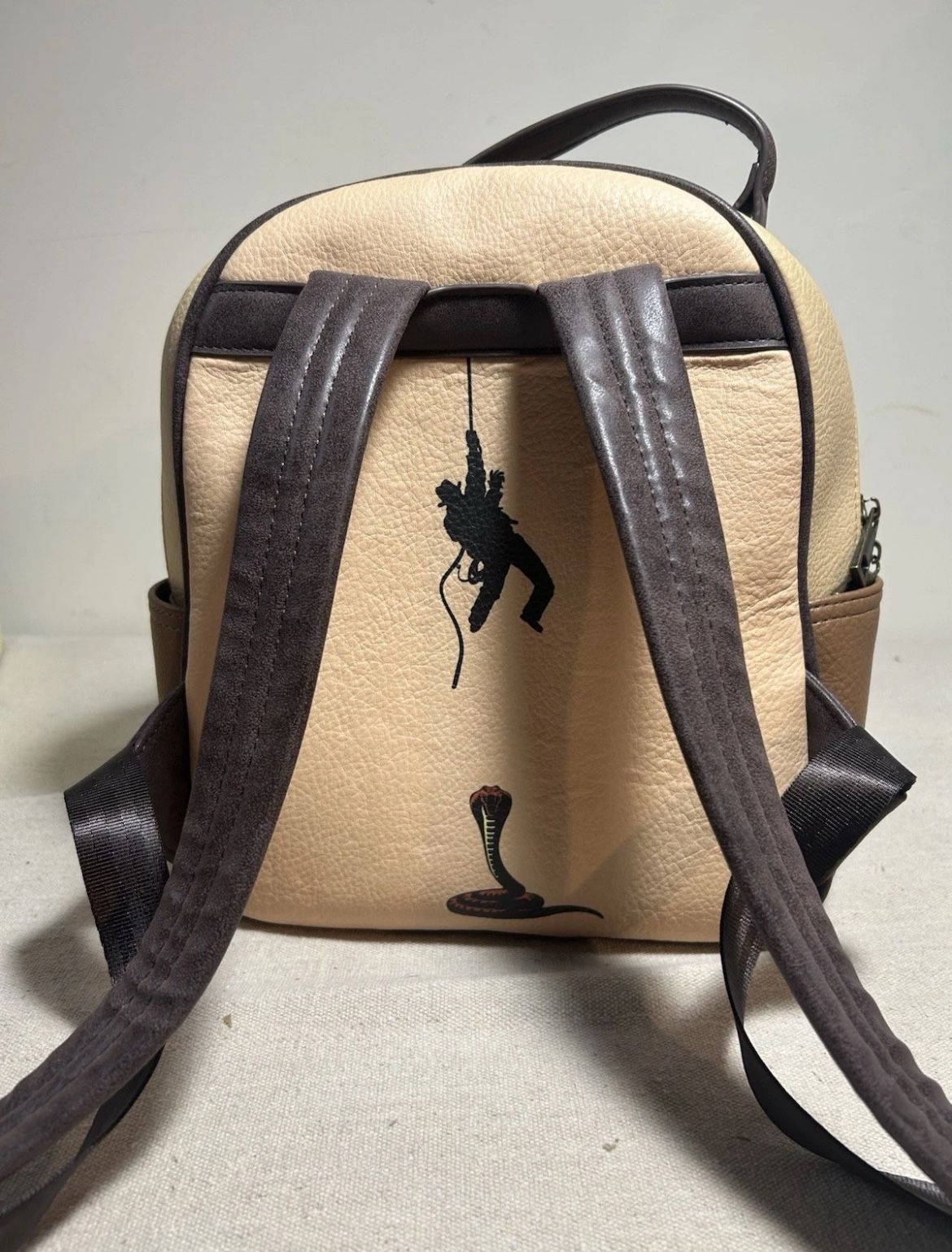 Indiana Jones Boulder Scene Mini Backpack NWT  Temple of Doom RARE Indiana Jones Boulder Scene Mini Backpack NWT Temple of Doom  main image 2