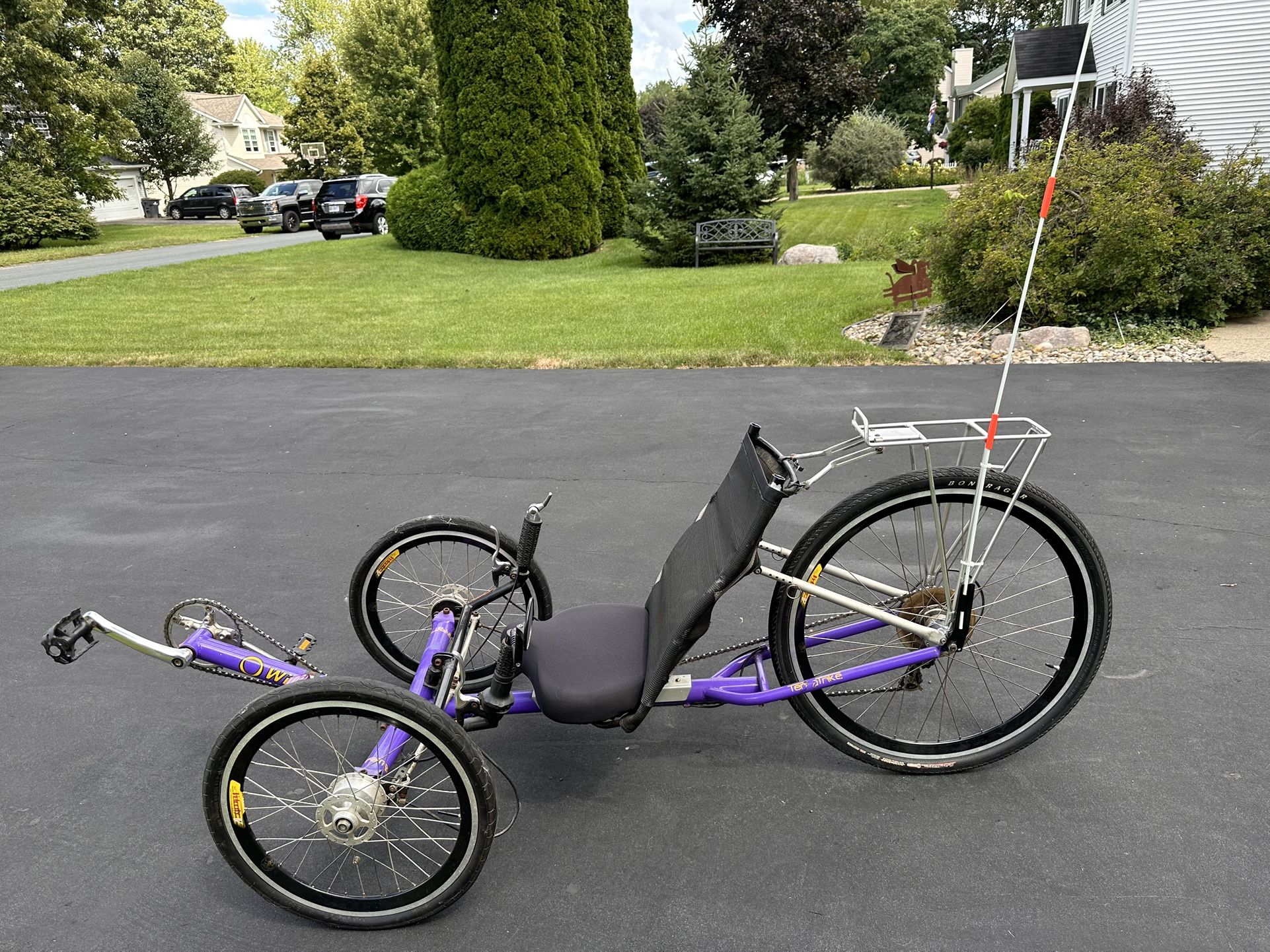 WizWheelz TerraTrike Recumbent Bike For Sale