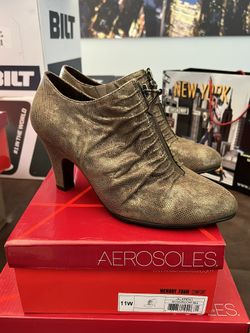 Bronze Heelz Aerosoles 