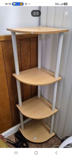 Corner Wooden Self