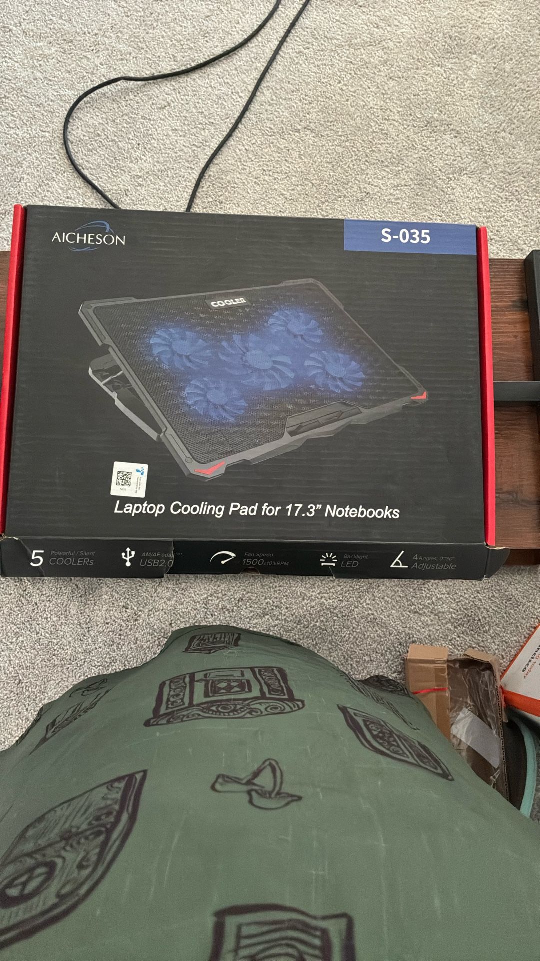 Laptop Cooling Pad 17.3” Notebook