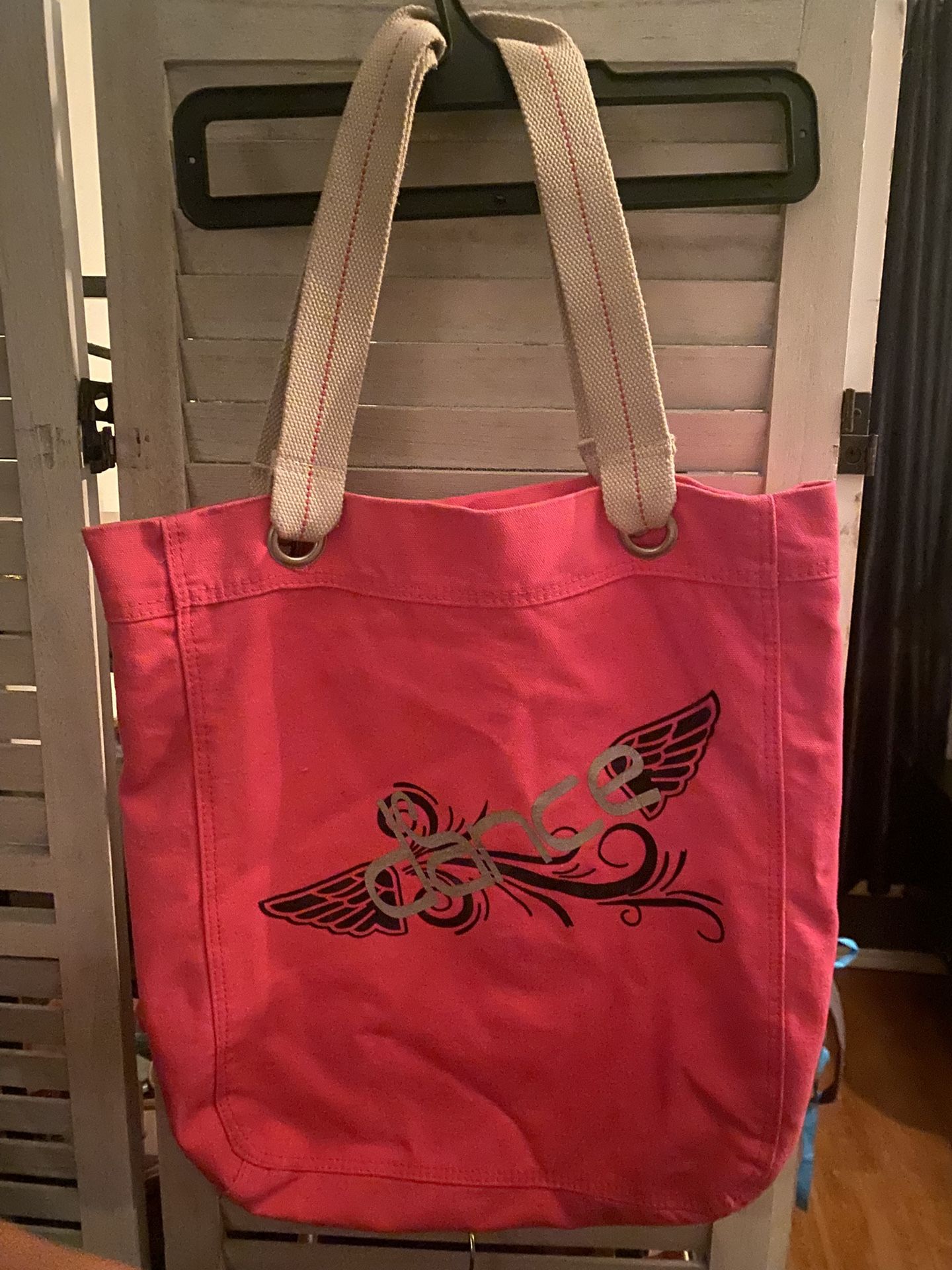 Pink Tote Bag
