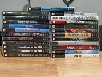 PSP Games Lot 23  Games $350 OBO