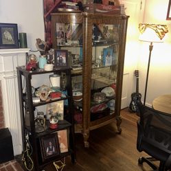 Tiger Oak armoire