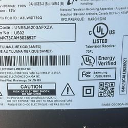 55in Samsung Smart TV 