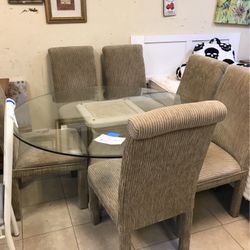 Dining Table With 6 Chairs 