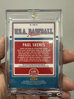 Paul Skenes Panini Patch Auto 116/199 for Sale in West Covina, CA 