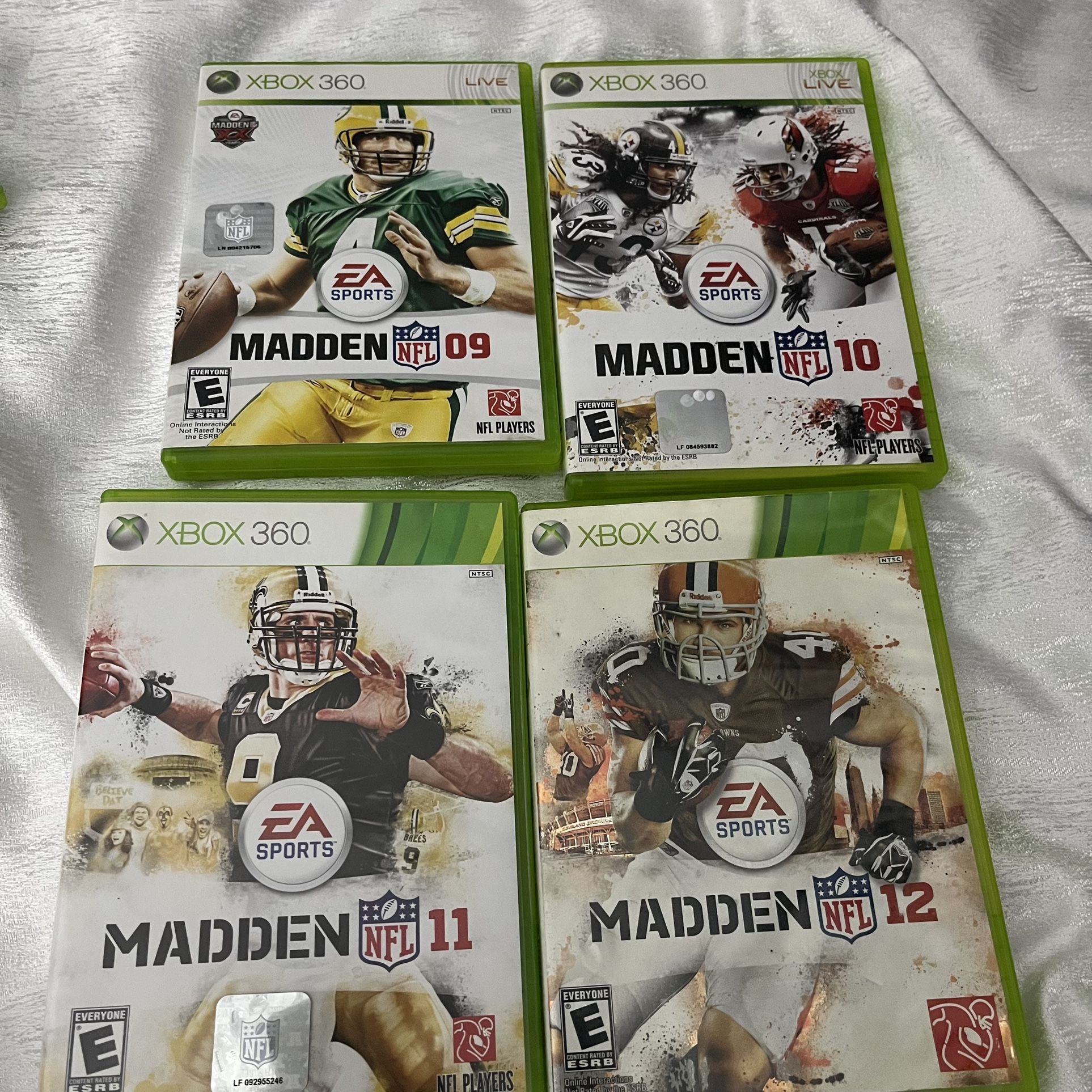 Xbox 360  Ea Madden Games In Great Working Condition