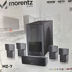 Morentz 5.1  Home Theater System Speakers