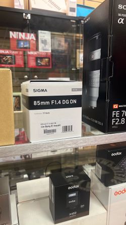Sigma 85mm f1.4 for E