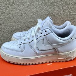 Nike White Low-Top Sneakers