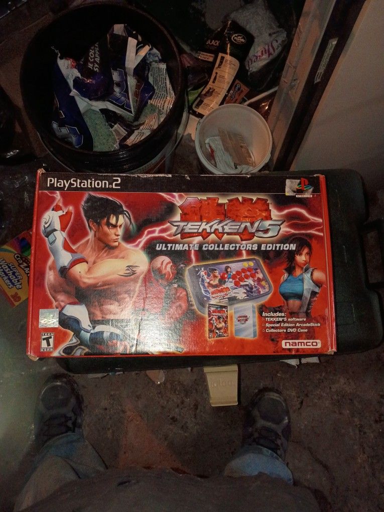 Tekken 5 Collectors Edition Joystick With Game Software