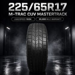 🔥 225/65R17 M-TRAC CUV MASTERTRACK Tires 🔥