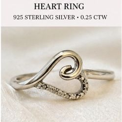 Heart Diamond Ring 