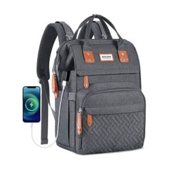 new  Diaper Bag Backpack, Large Travel Diaper Bag Backpack with USB Charging Port for Moms Dads, Waterproof Unisex Baby Nappy Changing Bags for Boys G