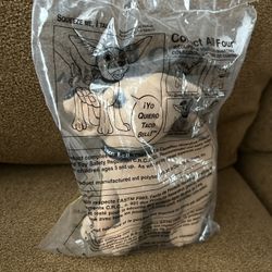 Vintage Taco Bell Talking Dog Plush Toy. Still in Package. 