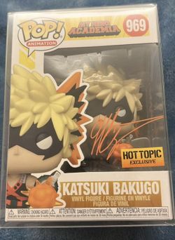 Signed Bakugo My Hero Academia