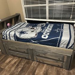 Twin Bed (Frame Only) 