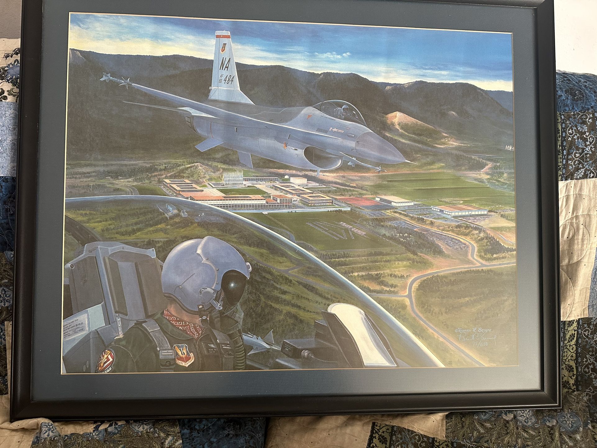 1984 Air Force Academy Print