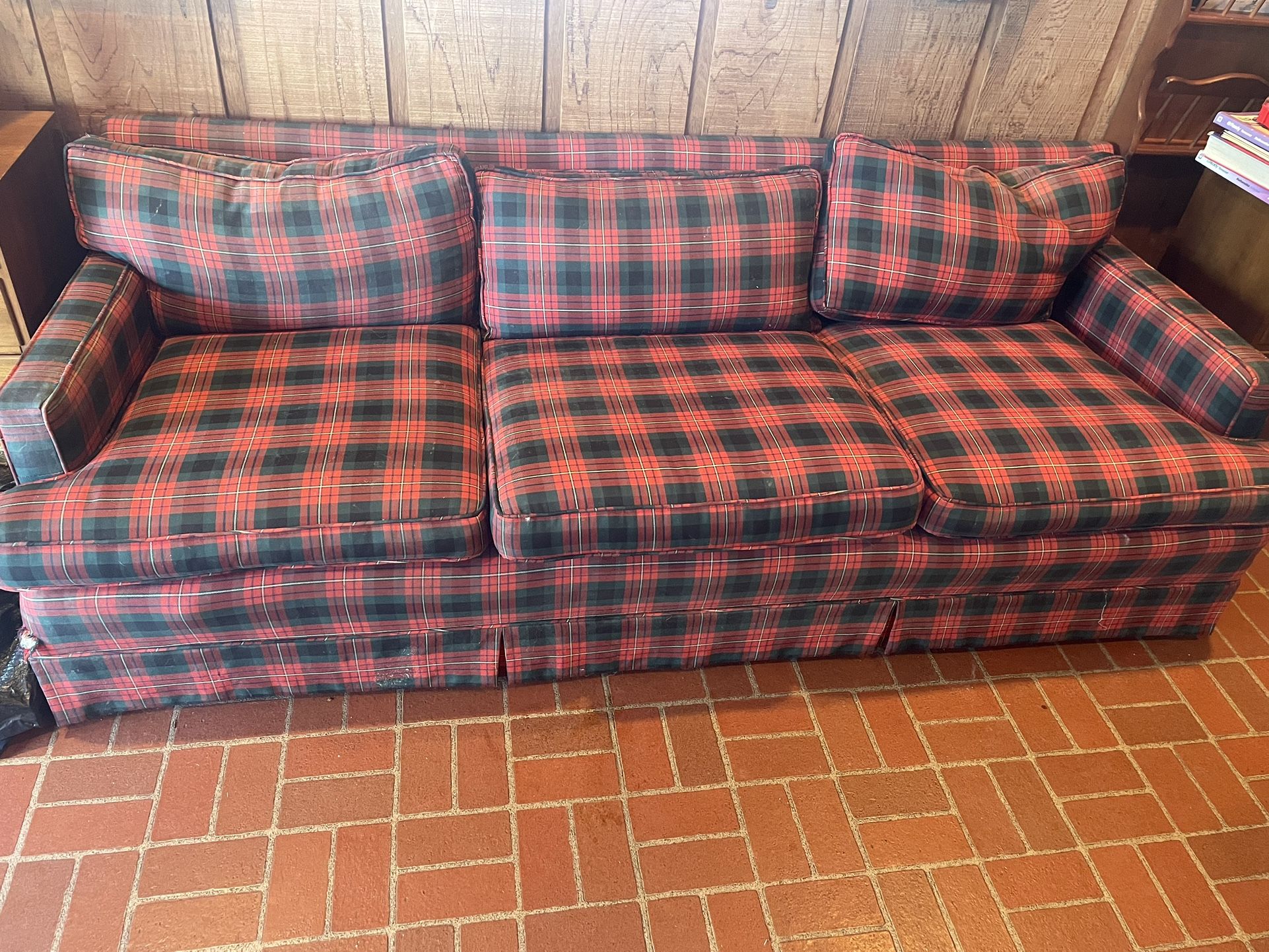 Couch- Good Shape- Broken In-moving -$20 OBO