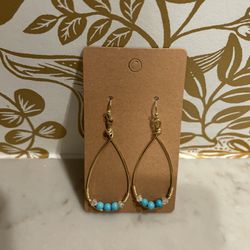 Handmade Turquoise Earrings 