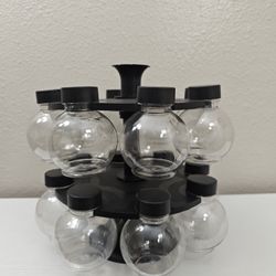 New 16-Jar rotating Spice Rack