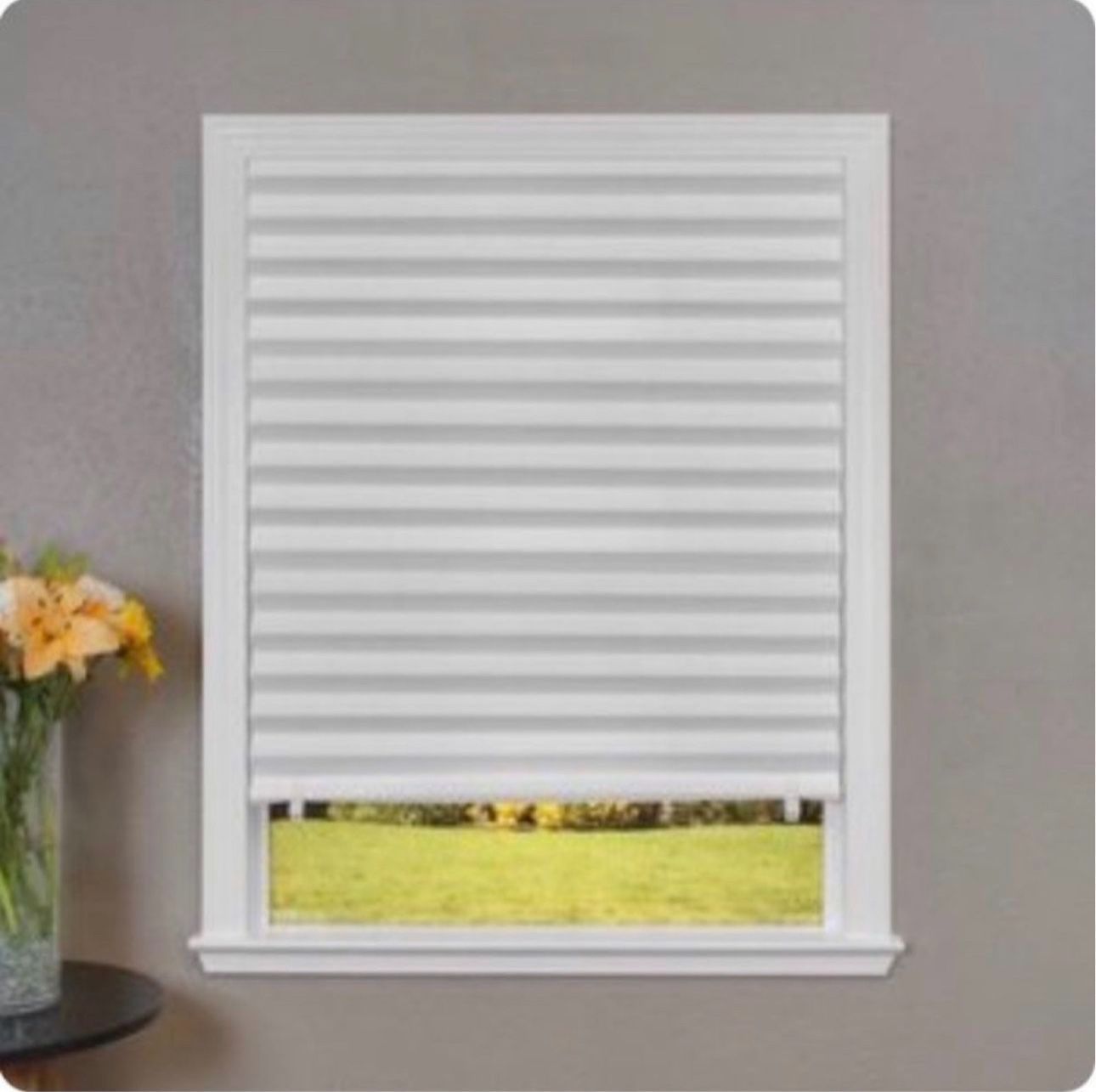 Original Light Filtering Pleated Paper Shade, 6 Pack Retail $37.55 Brand: Redi S