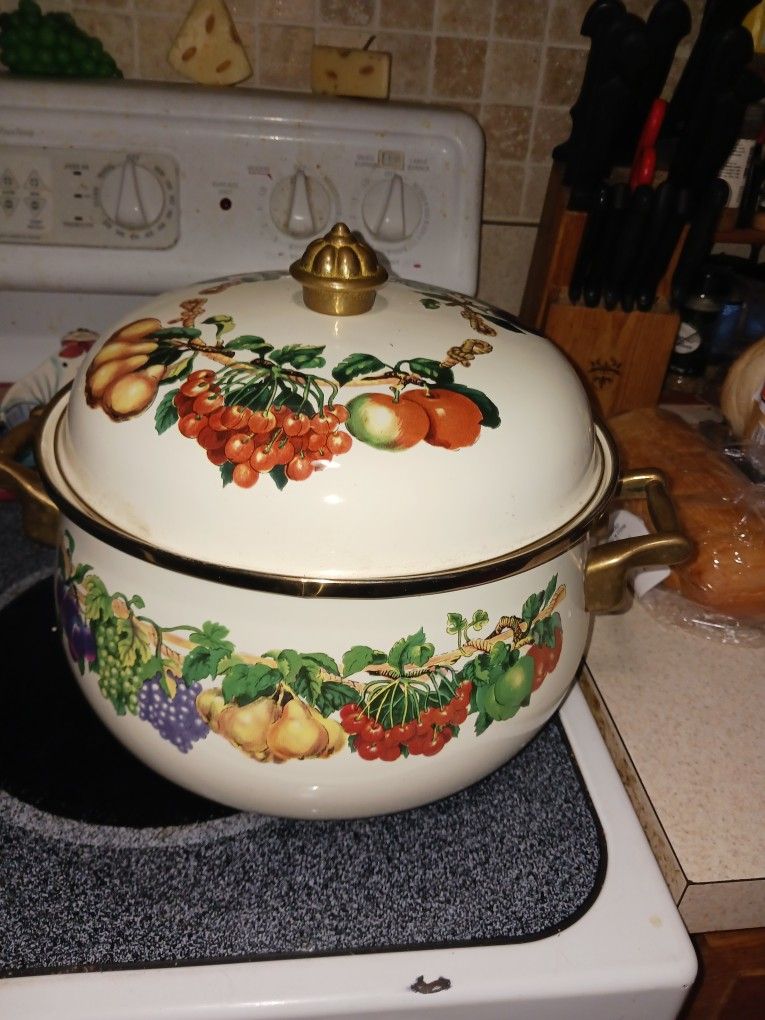 Ex Larg Pot Vitro Ceramic 18 FINAL PRICE Like New Look My Post Tons Item