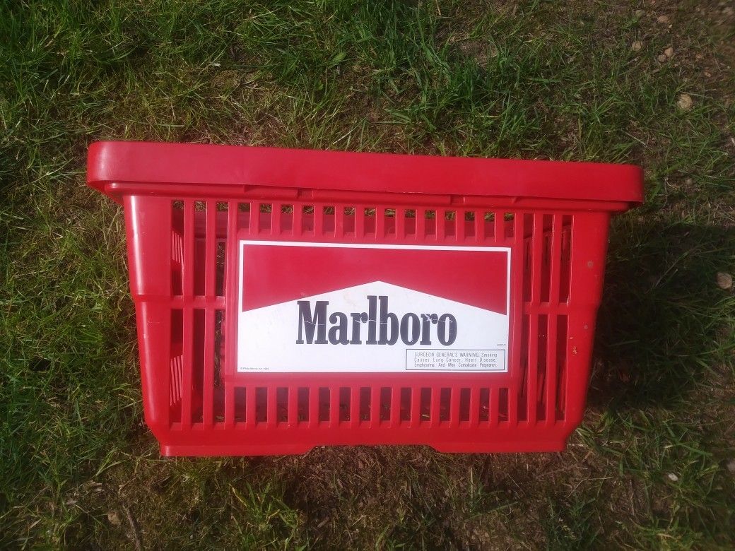 Marlboro shopping baskets