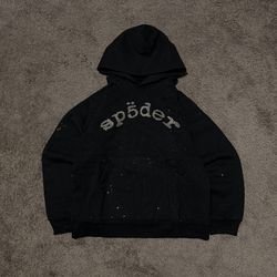 VVS Black SP5DER Hoodie