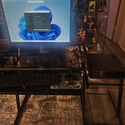 Dell optiplex 9080 setup including computer desk