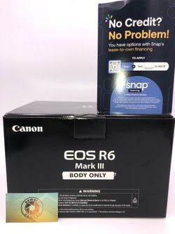 Canon EOS R6 Mark III Camera Body Only for limited time only at Downey Camera