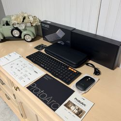 Portable Wireless Keyboard And Mouse 