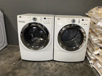MAYTAG XL CAPACITY WASHER DRYER ELECTRIC SET 