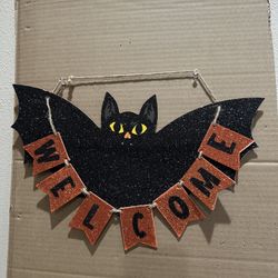 Halloween Hanging Plaque